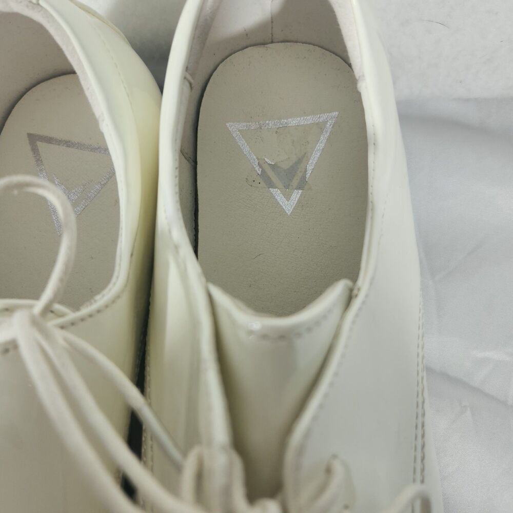 Men's white tuxedo/formal Pointed Oxford Shoes Size 13 - Picture 3 of 10